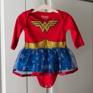 Warner Bros. Red and Blue Heroic Baby Outfit